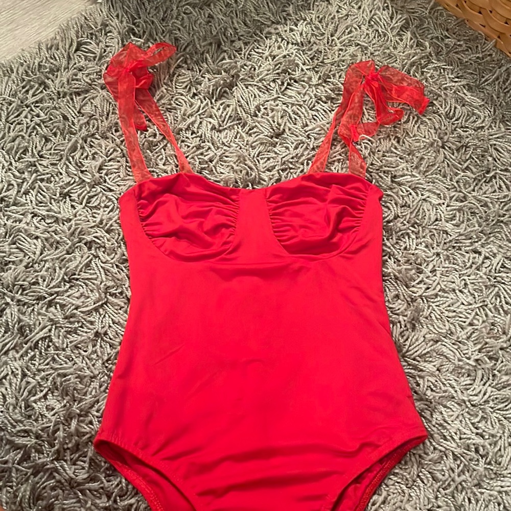 Princess Polly red bodysuit